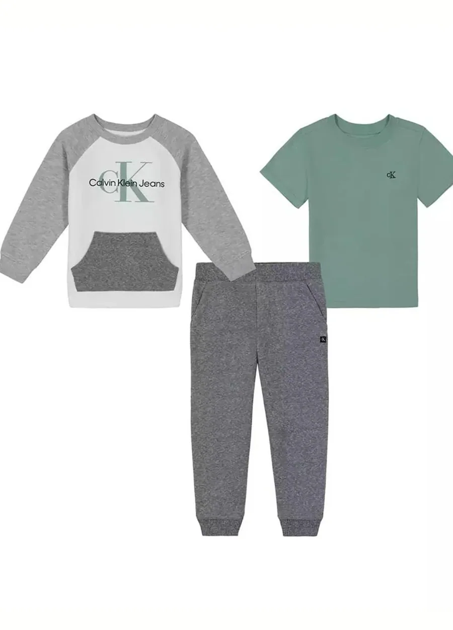 Спортивний костюм (світшот, штани, футболка) Calvin Klein (367985894)
