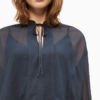 Женская многослойная блузка из креп-жоржета Сalvin Klein